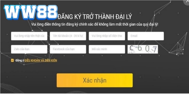 Hướng dẫn cách đăng ký làm đại lý WW88 đơn giản